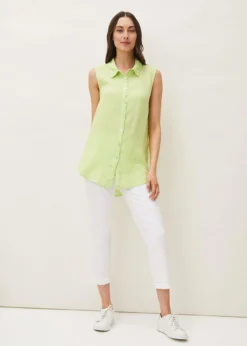 Leanne Linen Shirt -Bekleidung Verkaufsgeschäft 502113967 03 leanne linen shirt
