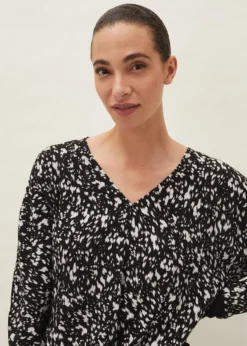 Oakleigh Twist Front Blouse -Bekleidung Verkaufsgeschäft 502151836 04 oakleigh twist front blouse