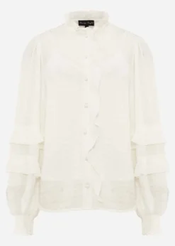 Florina Ruffle Blouse -Bekleidung Verkaufsgeschäft 502153106 99 florina ruffle blouse