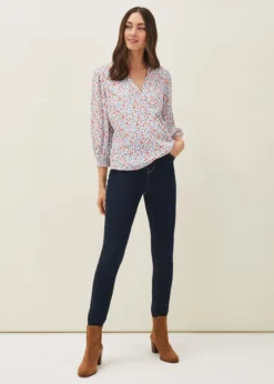 Siera Ditsy Blouse -Bekleidung Verkaufsgeschäft 502162183 03 siera ditsy blouse