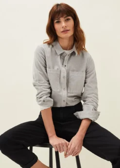 Peggie Corduroy Oversized Shirt