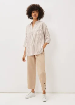 Cynthia Stripe Blouse -Bekleidung Verkaufsgeschäft 502202365 03 cynthia stripe blouse