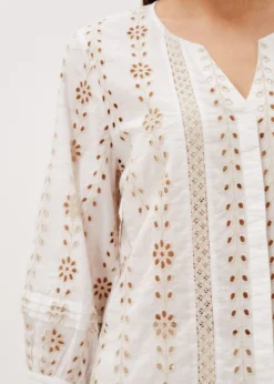 Caela Broderie Blouse -Bekleidung Verkaufsgeschäft 502209051 05 caela broderie blouse