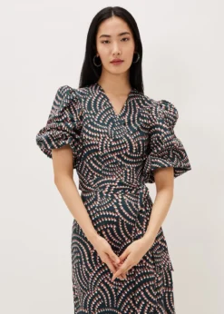 Kiri Co-Ord Geo Metric Blouse -Bekleidung Verkaufsgeschäft 502237556 04 kiri co ord geo metric blouse