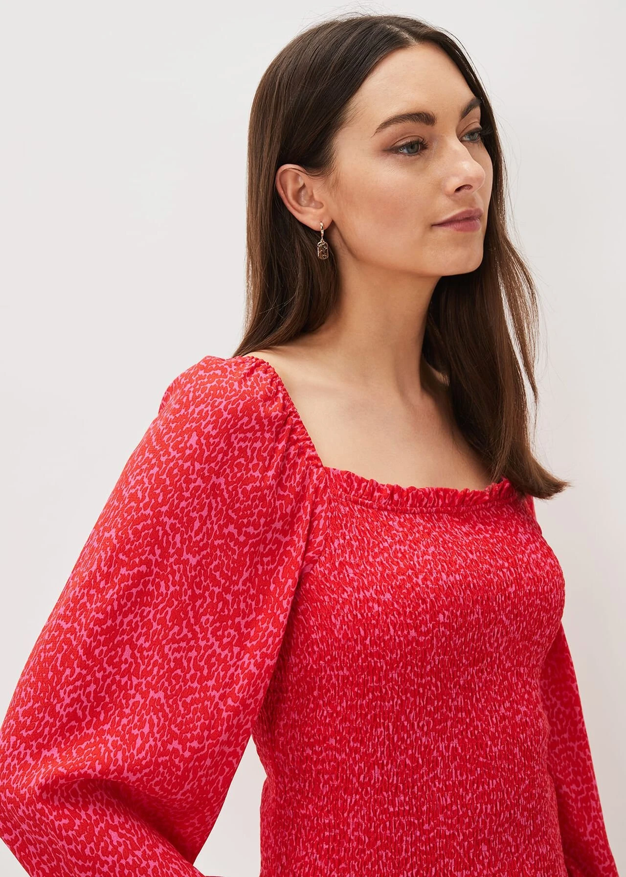 Esty Square Neck Blouse 1 Esty Square Neck Blouse