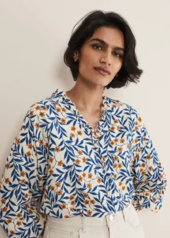 Poppy Floral Blouse -Bekleidung Verkaufsgeschäft 502315643 04 poppy floral blouse