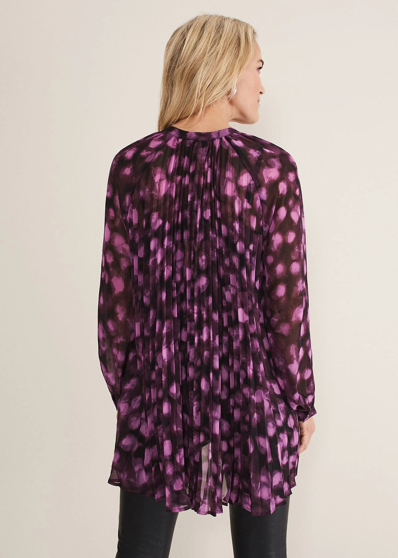 Rhian Chiffon Tunic Blouse 2 Rhian Chiffon Tunic Blouse – Bild 2