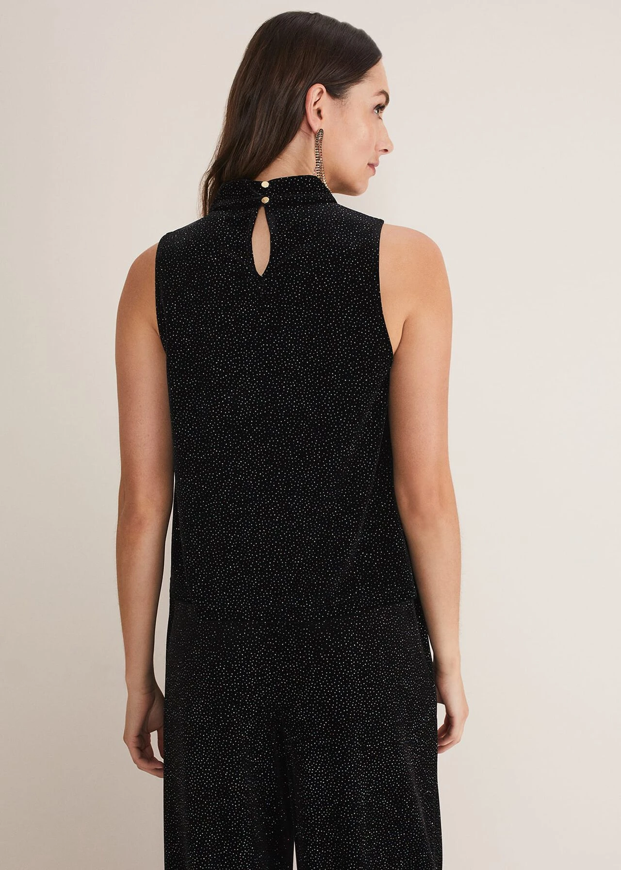 Dove Glitter Velvet Top 2 Dove Glitter Velvet Top – Bild 2