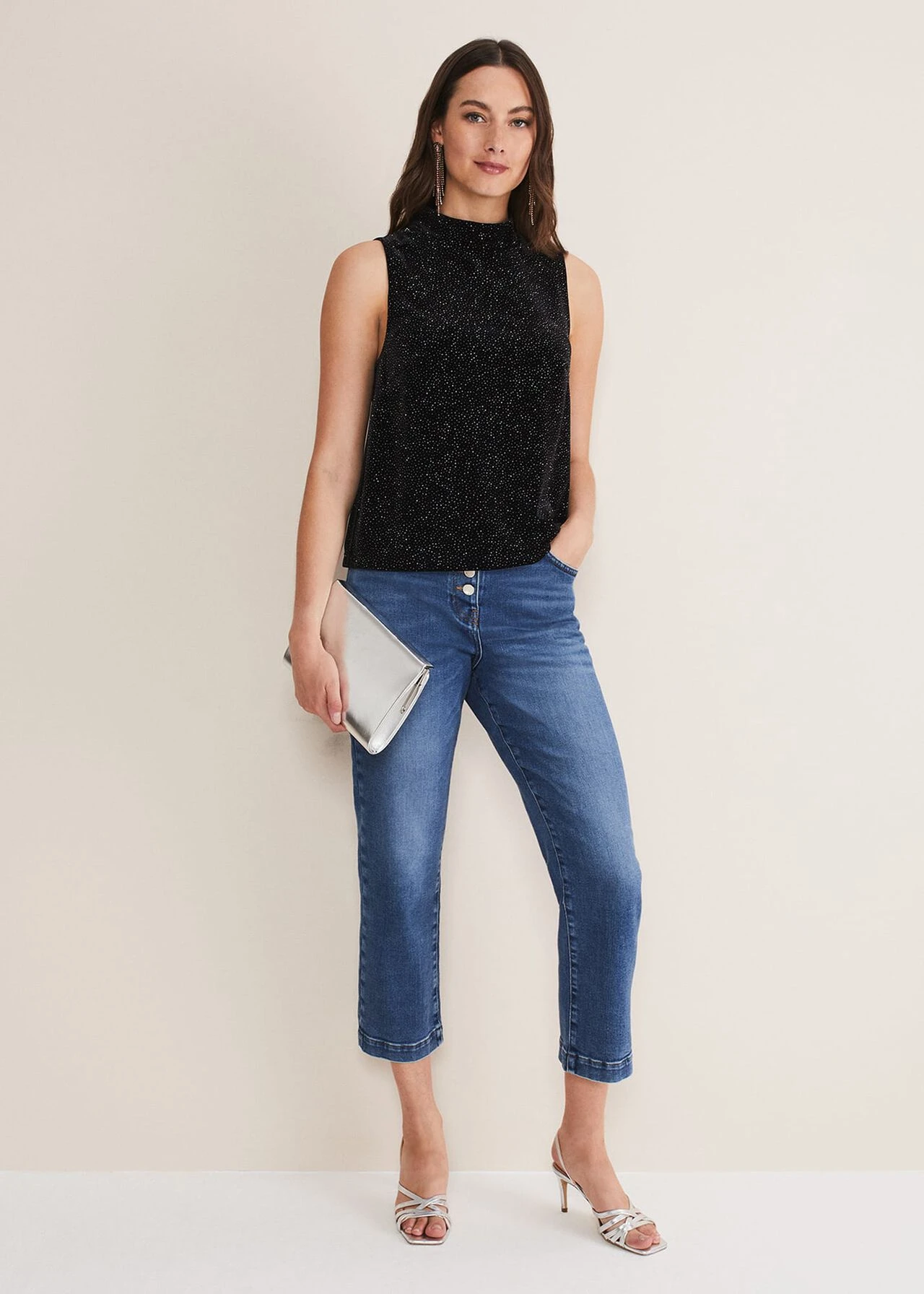 Dove Glitter Velvet Top 5 Dove Glitter Velvet Top – Bild 5