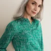 Hatty Abstract Co-Ord Blouse