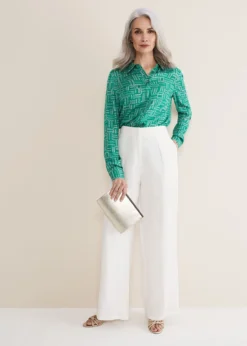 Hatty Abstract Co-Ord Blouse -Bekleidung Verkaufsgeschäft 502364693 03 hatty abstract co ord blouse