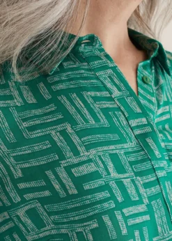 Hatty Abstract Co-Ord Blouse -Bekleidung Verkaufsgeschäft 502364693 04 hatty abstract co ord blouse