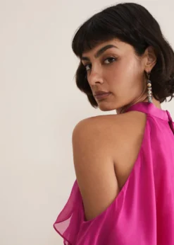 Heather Ruffle Top -Bekleidung Verkaufsgeschäft 502389436 05 heather ruffle top