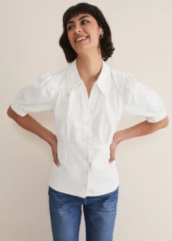 Cosette Denim Top -Bekleidung Verkaufsgeschäft 502427055 04 cosette denim top