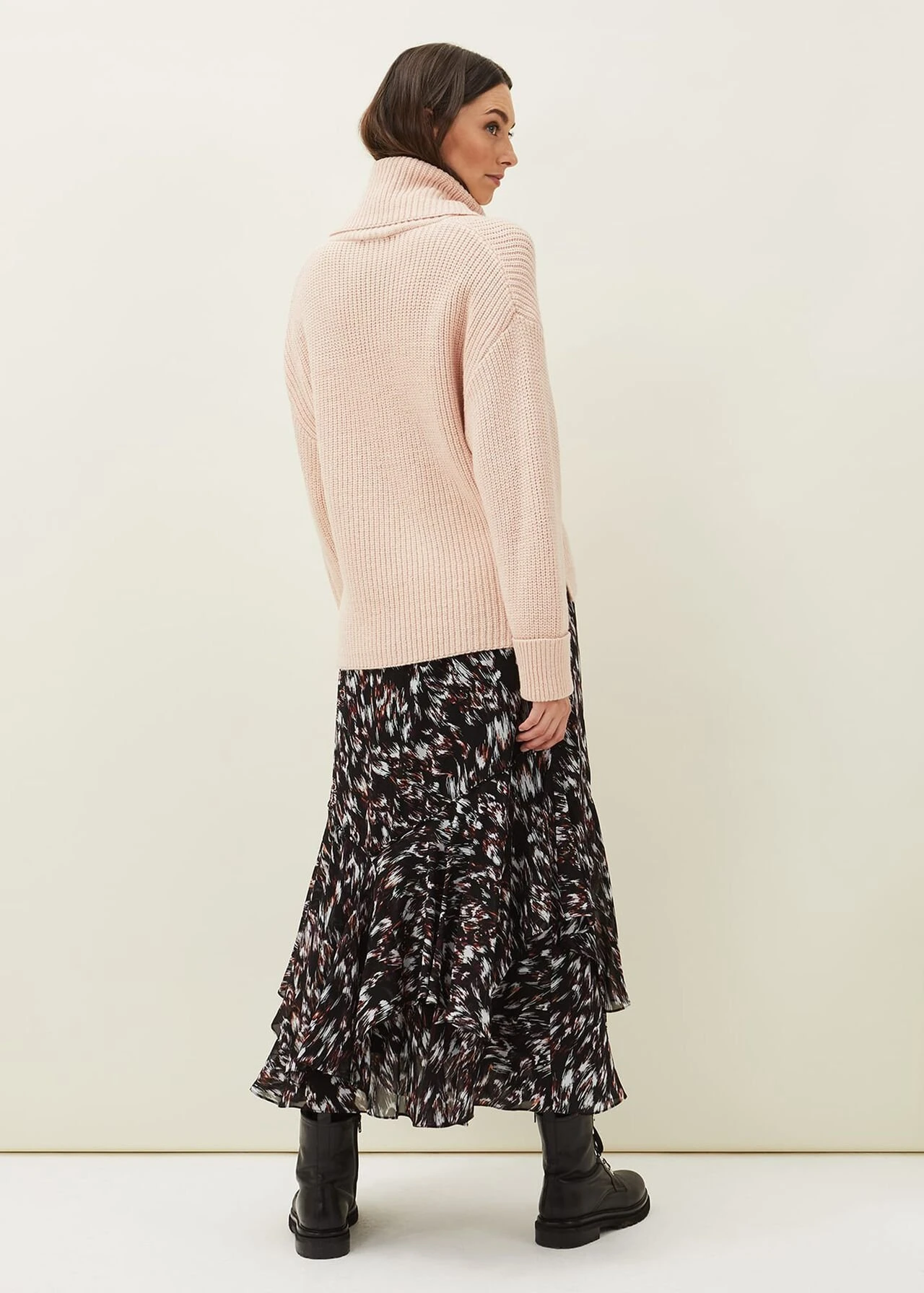 Kayley Abstract Print Maxi Skirt 3 Kayley Abstract Print Maxi Skirt – Bild 3