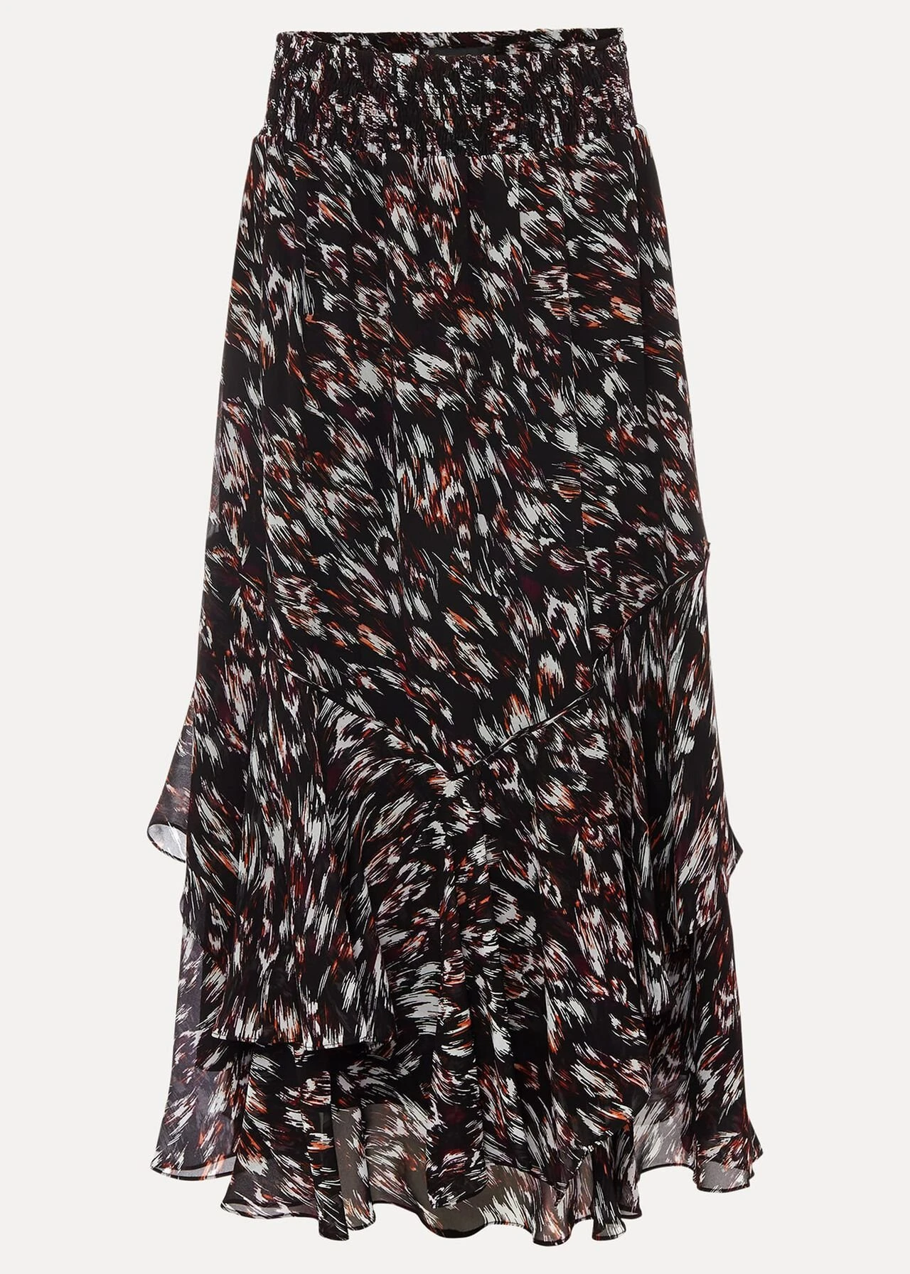 Kayley Abstract Print Maxi Skirt 8 Kayley Abstract Print Maxi Skirt – Bild 8