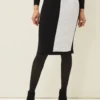 Flo Colourblock Knit Co Ord Skirt