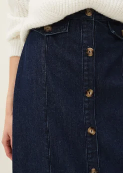 Jessa Denim Midi Pencil Skirt -Bekleidung Verkaufsgeschäft 801248354 04 jessa denim midi pencil skirt