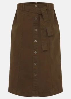 Dina Denim Belted Midi Skirt -Bekleidung Verkaufsgeschäft 801264507 99 dina denim belted midi skirt