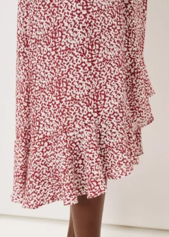 Lara Print Frill Hem Skirt -Bekleidung Verkaufsgeschäft 801270141 05 lara print frill hem skirt