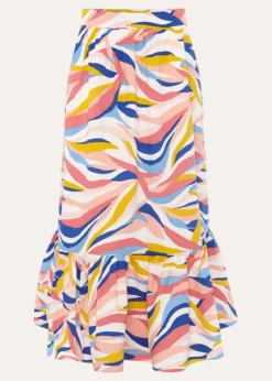 Tyra Wave Co-Ord Midi Skirt -Bekleidung Verkaufsgeschäft 801279000 99 tyra wave co ord midi skirt