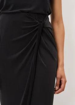 Nathalia Jersey Draped Midi Skirt 10 Nathalia Jersey Draped Midi Skirt -Bekleidung Verkaufsgeschäft 801284050 05 nathalia jersey draped midi skirt