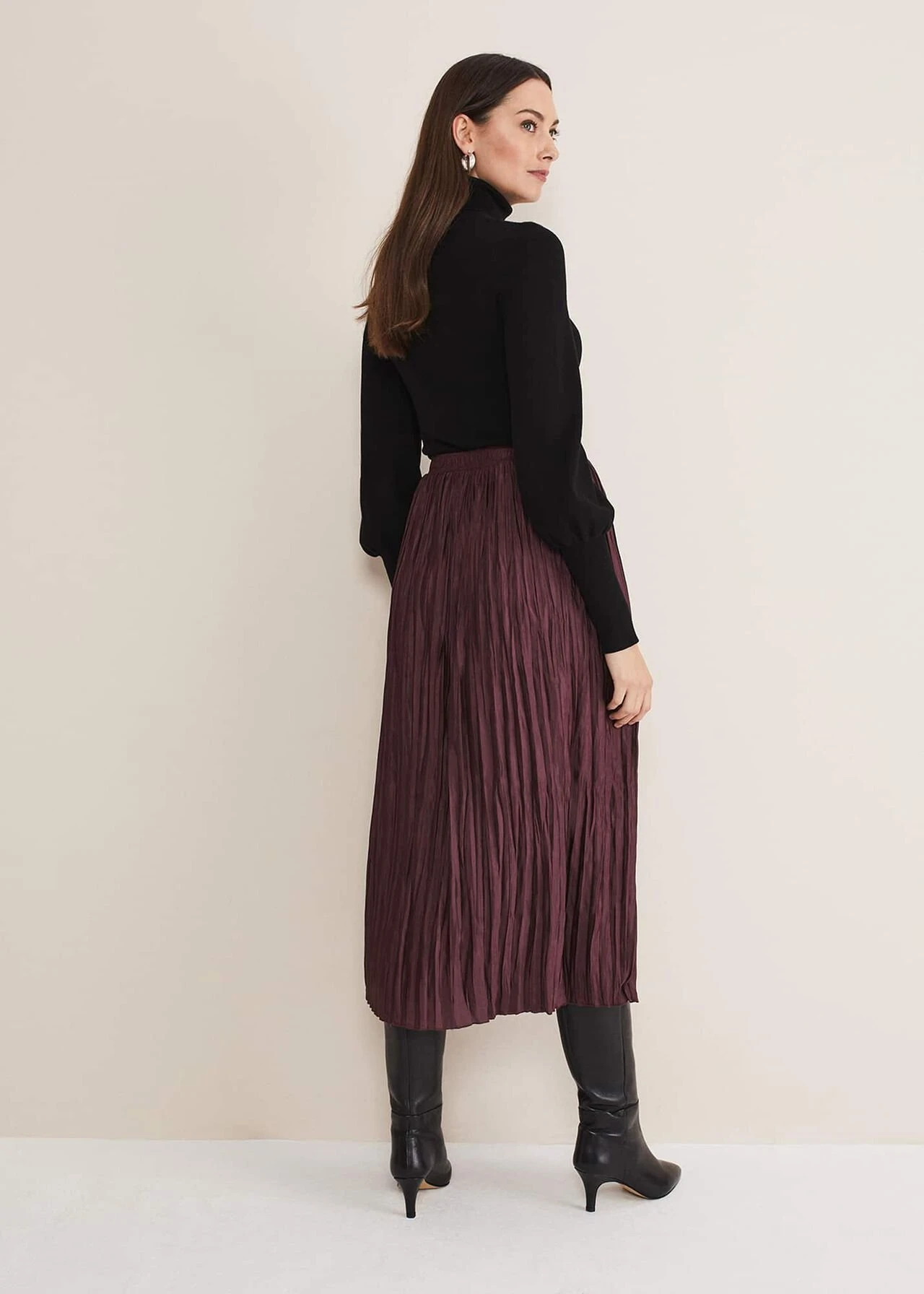 Kate Plisse Midi Skirt 2 Kate Plisse Midi Skirt – Bild 2