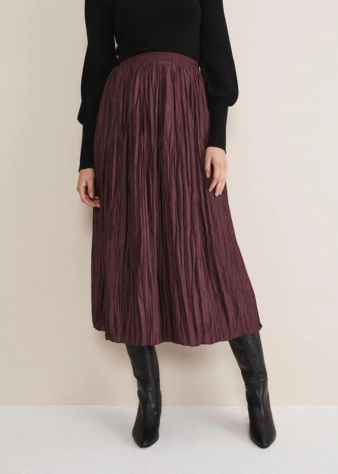 Kate Plisse Midi Skirt 3 Kate Plisse Midi Skirt – Bild 3