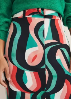 Nathalie Swirl Midi Skirt 9 Nathalie Swirl Midi Skirt -Bekleidung Verkaufsgeschäft 801311360 04 nathalie swirl midi skirt