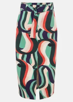 Nathalie Swirl Midi Skirt 11 Nathalie Swirl Midi Skirt -Bekleidung Verkaufsgeschäft 801311360 99 nathalie swirl midi skirt