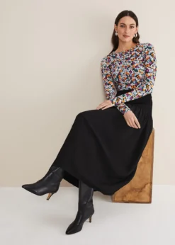 Laina Maxi Skirt -Bekleidung Verkaufsgeschäft 801312050 04 laina maxi skirt