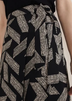 Hatty Diagonal Dot Wrap Skirt -Bekleidung Verkaufsgeschäft 801317230 04 hatty diagonal dot wrap skirt