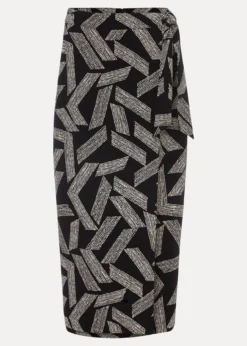 Hatty Diagonal Dot Wrap Skirt -Bekleidung Verkaufsgeschäft 801317230 99 hatty diagonal dot wrap skirt