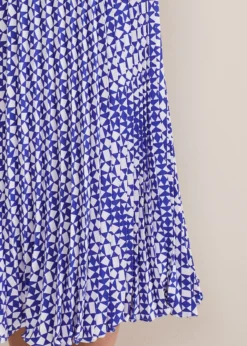 Elmina Geo Pleated Midi Skirt -Bekleidung Verkaufsgeschäft 801324284 05 elmina geo pleated midi skirt
