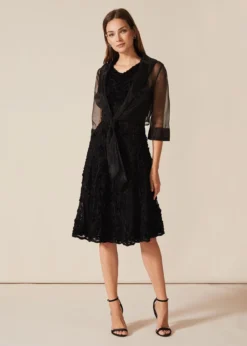 Frieda Sheer Organza Shrug -Bekleidung Verkaufsgeschäft 900958050 03 frieda sheer organza shrug