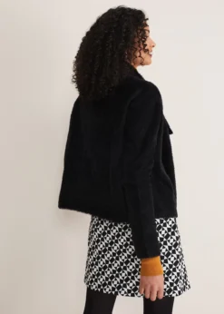 Vivenne Fluffy Short Knit Jacket 7 Vivenne Fluffy Short Knit Jacket -Bekleidung Verkaufsgeschäft 901067050 02 vivenne fluffy short knit jacket