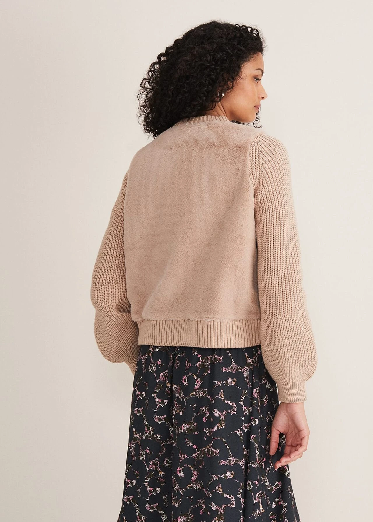 Myla Fur Body Knit Jacket 2 Myla Fur Body Knit Jacket – Bild 2