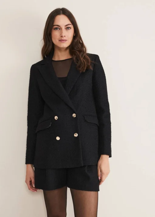 Auden Black Blazer -Bekleidung Verkaufsgeschäft 901092050 01 auden black blazer
