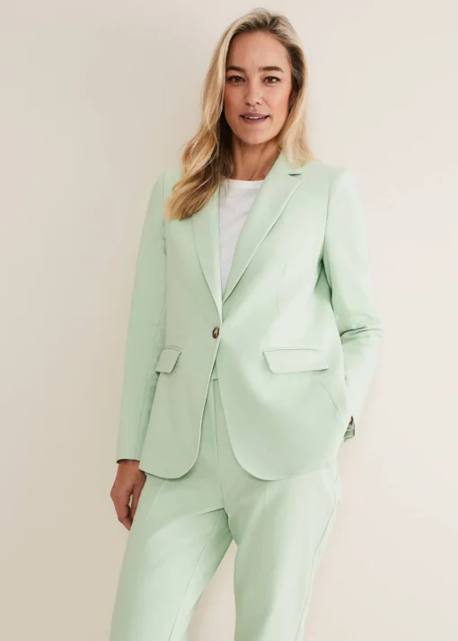 Ulrica Green Blazer -Bekleidung Verkaufsgeschäft 901101385 01 ulrica green blazer