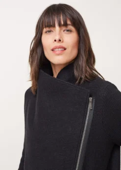 Byanca Zip Knit Coat -Bekleidung Verkaufsgeschäft 950591050 04 byanca zip knit coat