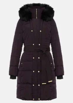 Leonor Tie Belt Midi Puffer Coat -Bekleidung Verkaufsgeschäft 950618603 99 leonor tie belt midi puffer coat
