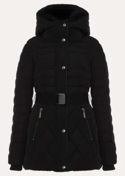 Elva Short Quilted Puffer Coat -Bekleidung Verkaufsgeschäft 950619050 99 elva short quilted puffer coat