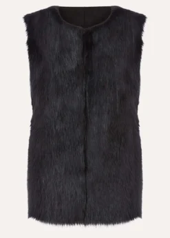Ella Longline Reversible Faux Fur Gilet 13 Ella Longline Reversible Faux Fur Gilet -Bekleidung Verkaufsgeschäft 950650050 99 ella longline reversible faux fur gilet