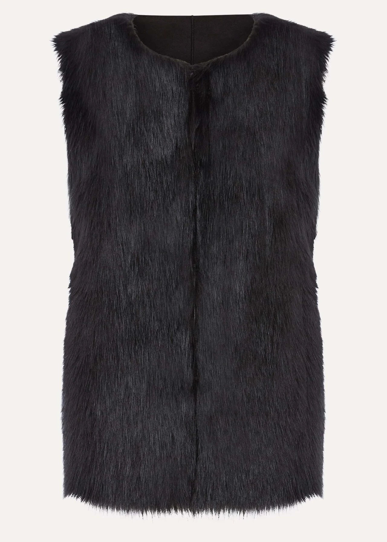 Ella Longline Reversible Faux Fur Gilet 7 Ella Longline Reversible Faux Fur Gilet – Bild 7