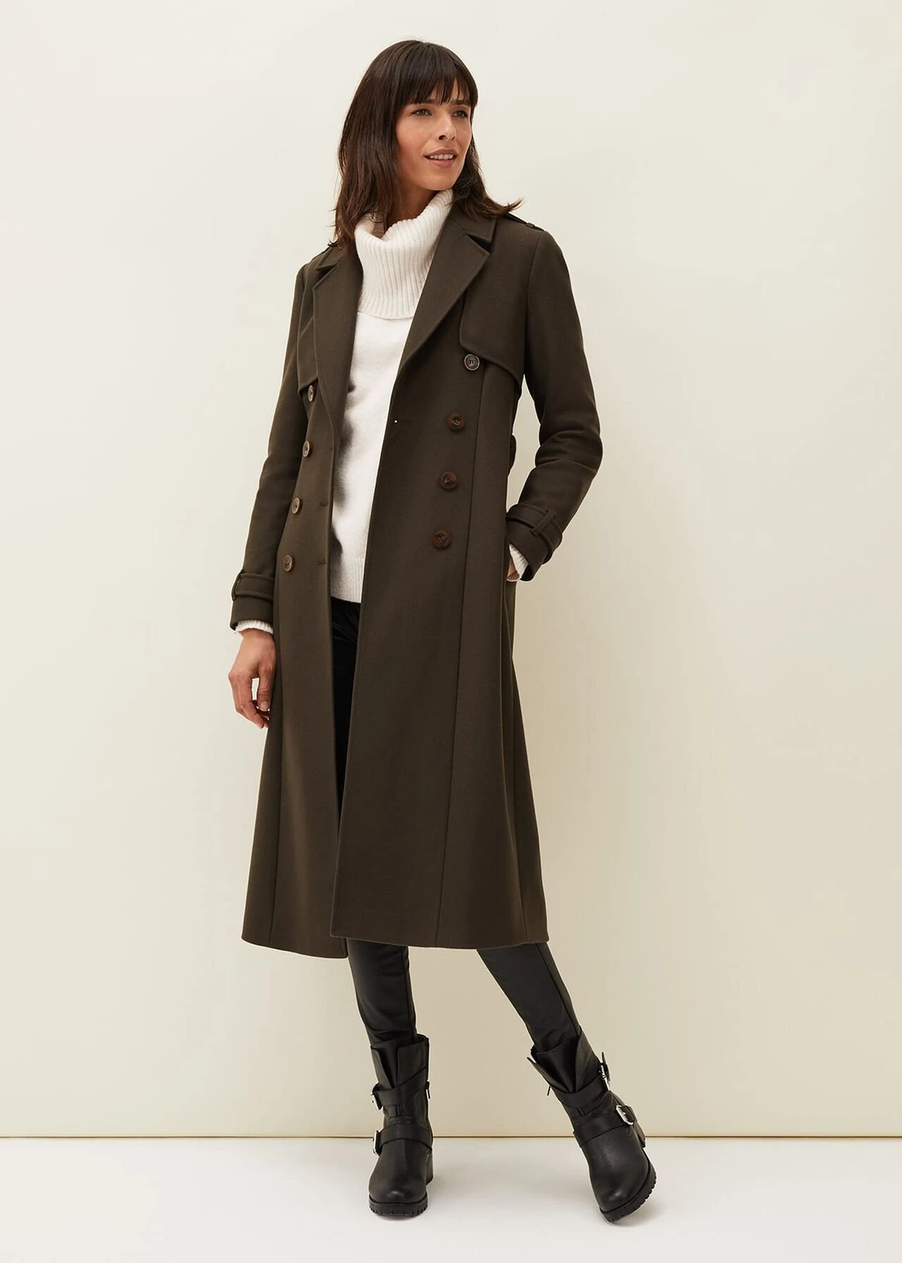 Imie Wool Trench Coat 3 Imie Wool Trench Coat – Bild 3
