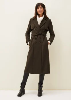 Imie Wool Trench Coat 16 Imie Wool Trench Coat -Bekleidung Verkaufsgeschäft 950651461 07 imie wool trench coat
