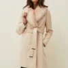 Nina Fur Collar Coat