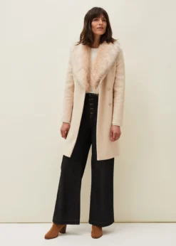 Nina Fur Collar Coat 12 Nina Fur Collar Coat -Bekleidung Verkaufsgeschäft 950654542 03 nina fur collar coat