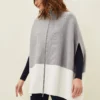 Leaha Colourblock Double Ended Zip Cape