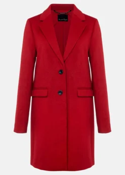 Lydia Red Wool Smart Coat 15 Lydia Red Wool Smart Coat -Bekleidung Verkaufsgeschäft 950730250 99 lydia red wool smart coat